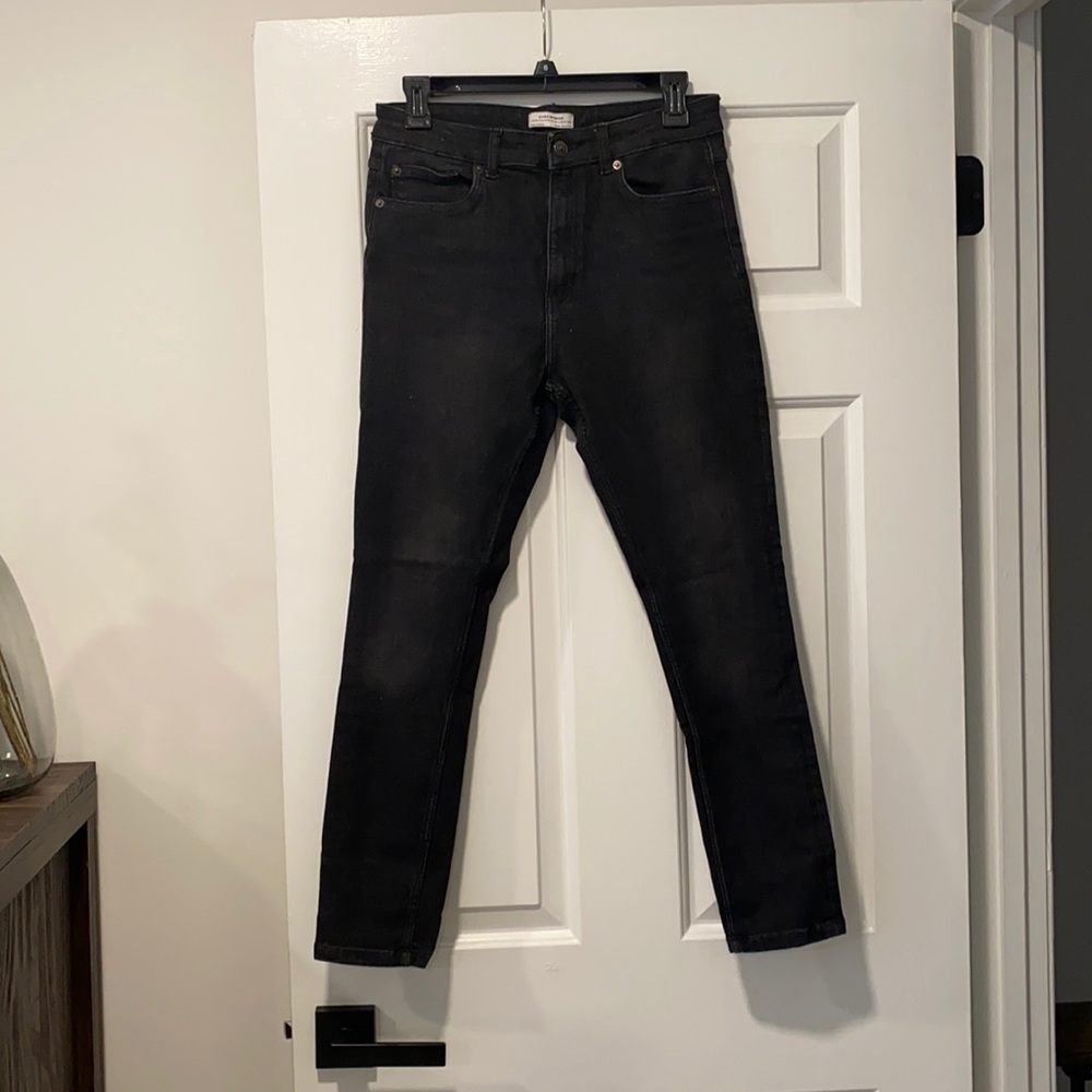 Black skinny jeans